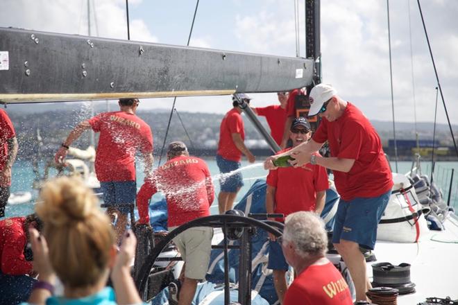 Wizard Champagne Shower - 33rd Pineapple Cup – Montego Bay Race © Edward Downer / Pineapple Cup